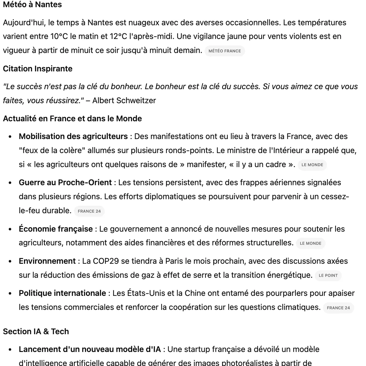 Newsletter personnalisé Newsletter personnalisé